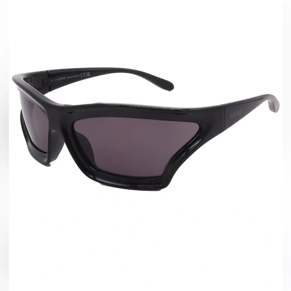NEW Loewe Black Shield Sunglasses with Grey Lenses 100% UV PROTECTION